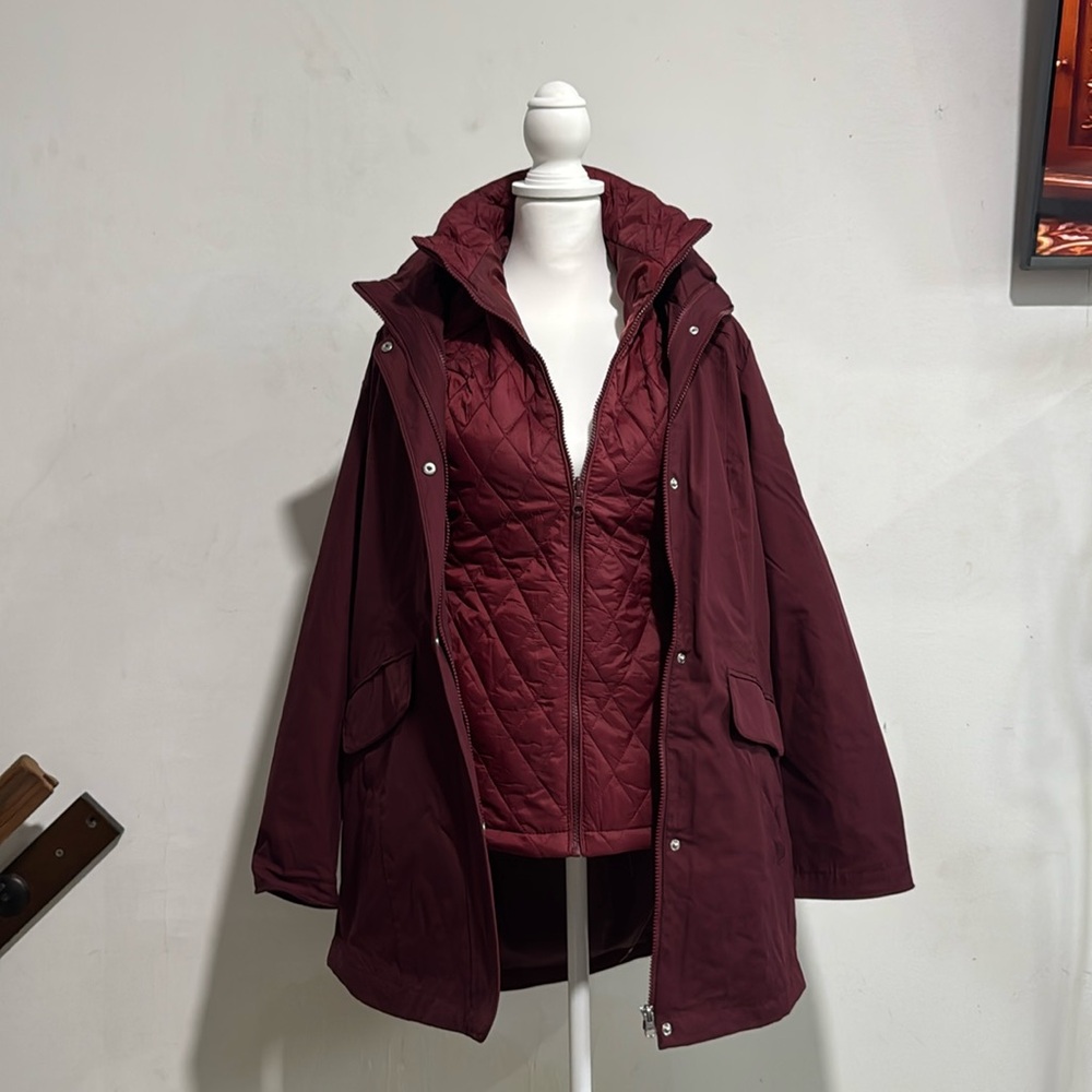 3-in1 system jacket 
Brings a outer jacket 
Brings a inner jacket